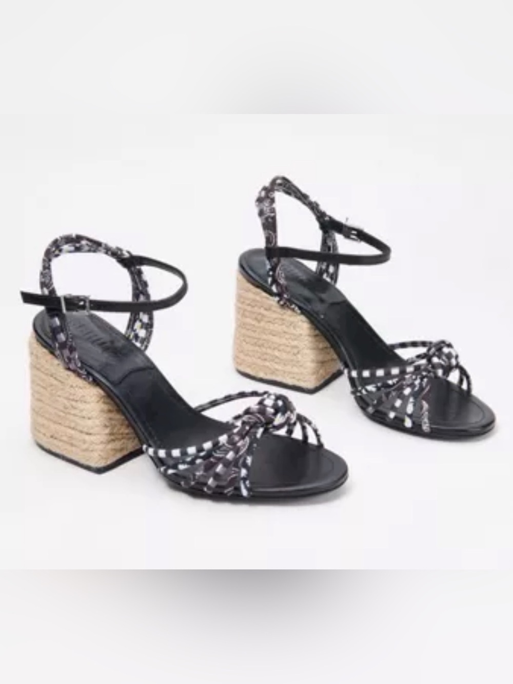 Schutz Block Heel Strappy Sandals -
Dahra W8.5